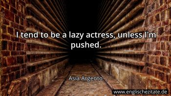 Englisches Zitat von Asia Argento als Bild