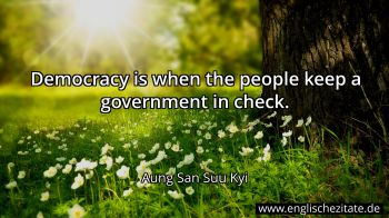 Englisches Zitat von Aung San Suu Kyi als Bild