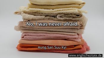 Englisches Zitat von Aung San Suu Kyi als Bild