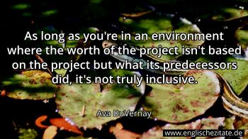 Englisches Zitat von Ava DuVernay als Bild