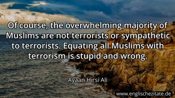 Englisches Zitat von Ayaan Hirsi Ali als Bild