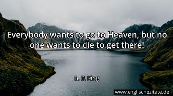 Englisches Zitat von B. B. King als Bild