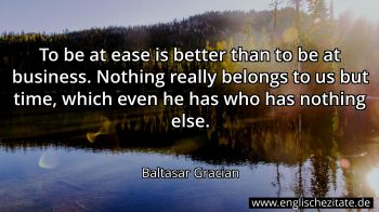Englisches Zitat von Baltasar Gracian als Bild