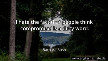 Englisches Zitat von Barbara Bush als Bild