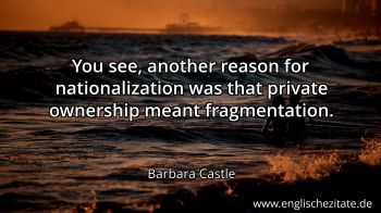 Englisches Zitat von Barbara Castle als Bild
