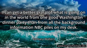 Englisches Zitat von Barbara Walters als Bild