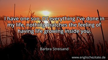 Englisches Zitat von Barbra Streisand als Bild