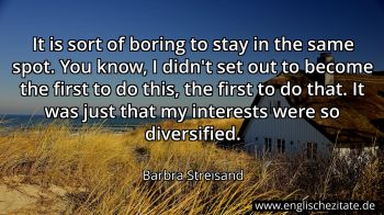 Englisches Zitat von Barbra Streisand als Bild