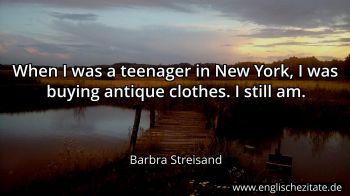 Englisches Zitat von Barbra Streisand als Bild