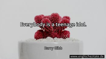 Englisches Zitat von Barry Gibb als Bild