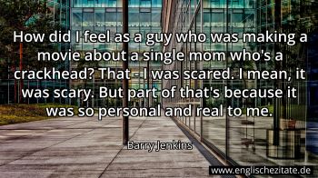 Englisches Zitat von Barry Jenkins als Bild