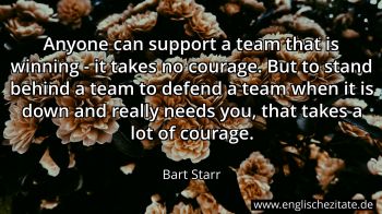 Englisches Zitat von Bart Starr als Bild