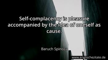 Englisches Zitat von Baruch Spinoza als Bild