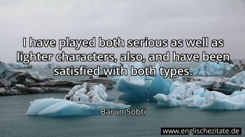Englisches Zitat von Barun Sobti als Bild