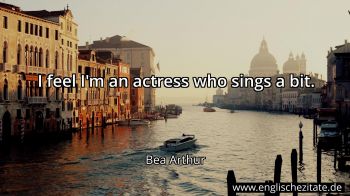 Englisches Zitat von Bea Arthur als Bild