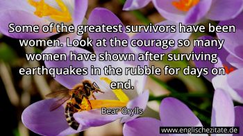 Englisches Zitat von Bear Grylls als Bild