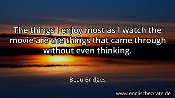 Englisches Zitat von Beau Bridges als Bild