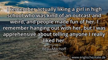 Englisches Zitat von Beau Mirchoff als Bild