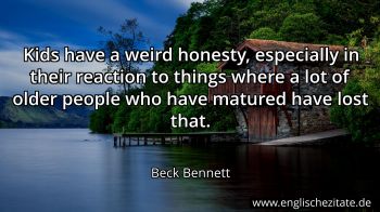 Englisches Zitat von Beck Bennett als Bild