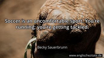 Englisches Zitat von Becky Sauerbrunn als Bild