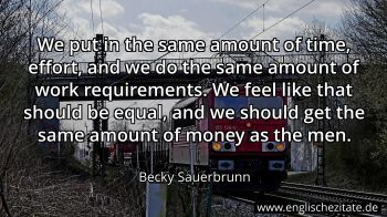 Englisches Zitat von Becky Sauerbrunn als Bild