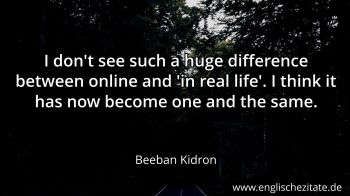 Englisches Zitat von Beeban Kidron als Bild