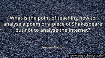 Englisches Zitat von Beeban Kidron als Bild