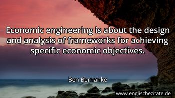Englisches Zitat von Ben Bernanke als Bild