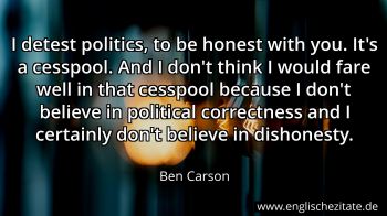 Englisches Zitat von Ben Carson als Bild