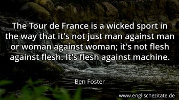 Englisches Zitat von Ben Foster als Bild