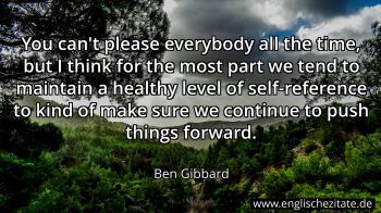 Englisches Zitat von Ben Gibbard als Bild