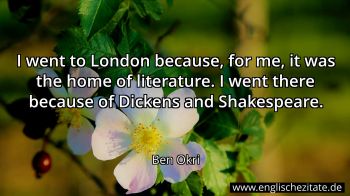 Englisches Zitat von Ben Okri als Bild