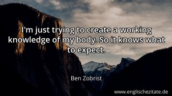 Englisches Zitat von Ben Zobrist als Bild