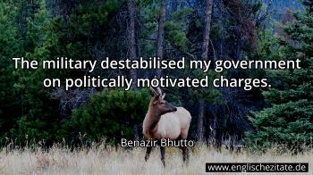Englisches Zitat von Benazir Bhutto als Bild