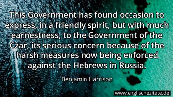 Englisches Zitat von Benjamin Harrison als Bild