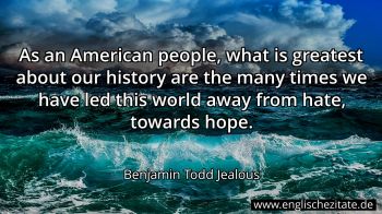 Englisches Zitat von Benjamin Todd Jealous als Bild