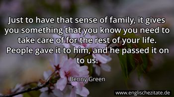 Englisches Zitat von Benny Green als Bild