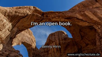 Englisches Zitat von Benny Hinn als Bild