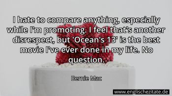 Englisches Zitat von Bernie Mac als Bild