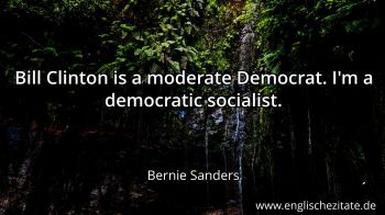 Englisches Zitat von Bernie Sanders als Bild