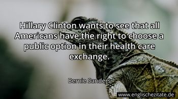 Englisches Zitat von Bernie Sanders als Bild