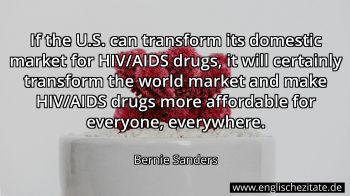 Englisches Zitat von Bernie Sanders als Bild