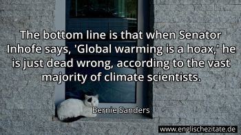 Englisches Zitat von Bernie Sanders als Bild