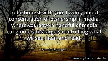 Englisches Zitat von Bernie Sanders als Bild