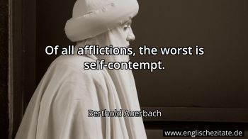 Englisches Zitat von Berthold Auerbach als Bild