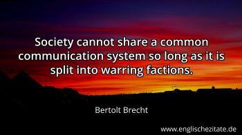 Englisches Zitat von Bertolt Brecht als Bild