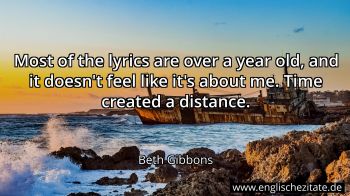Englisches Zitat von Beth Gibbons als Bild