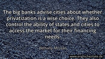 Englisches Zitat von Bethany McLean als Bild