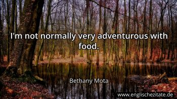 Englisches Zitat von Bethany Mota als Bild