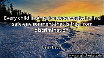 Englisches Zitat von Betsy DeVos als Bild